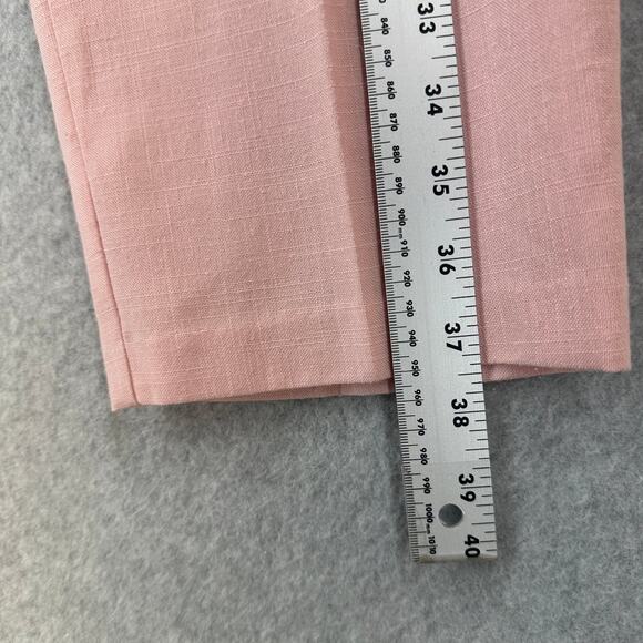 Cape Cod Womens Pants Pink Size 12 Stretch Elastic Waist Grandmacore Coastal - Picture 5 of 9